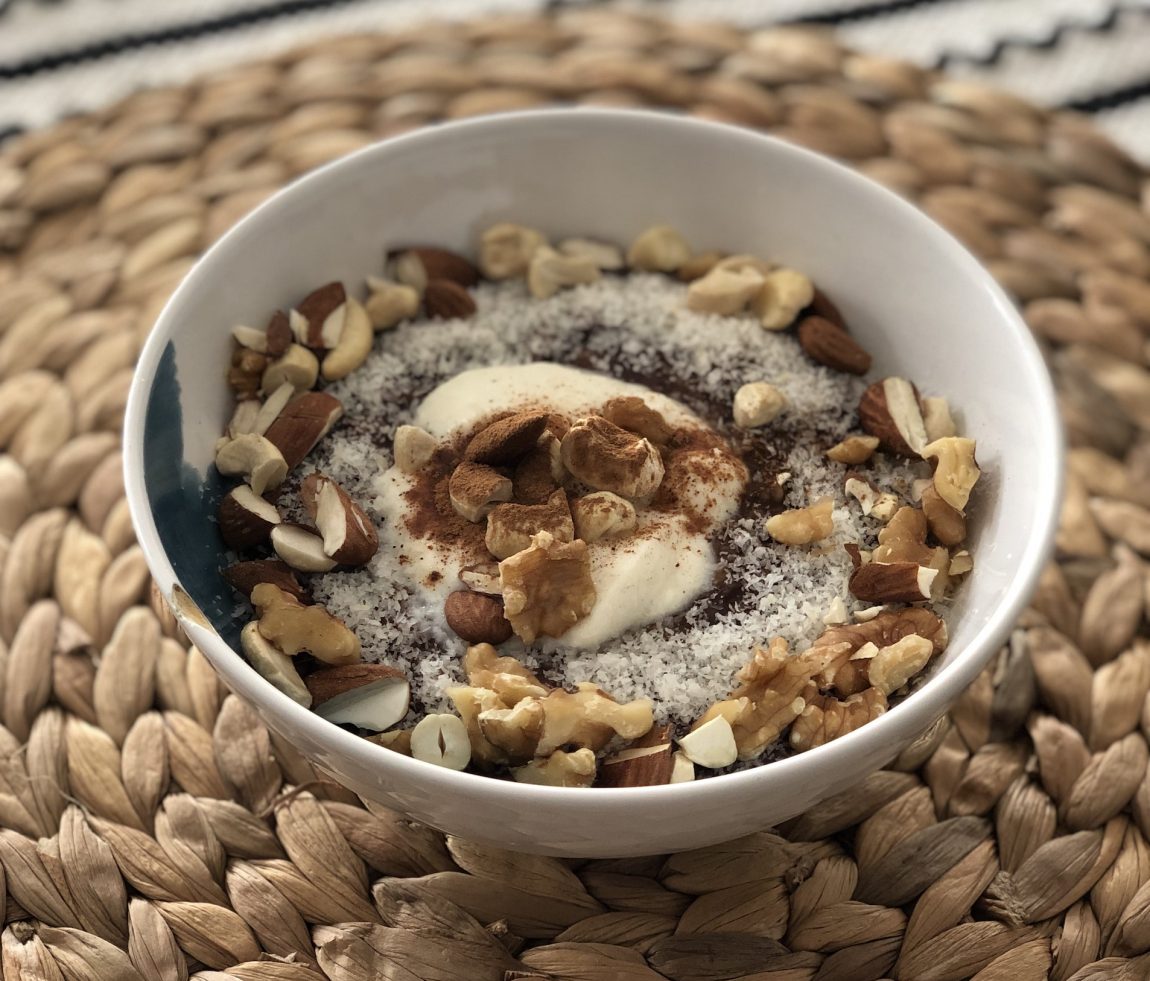 Warm and Cozy oatmeal recipe