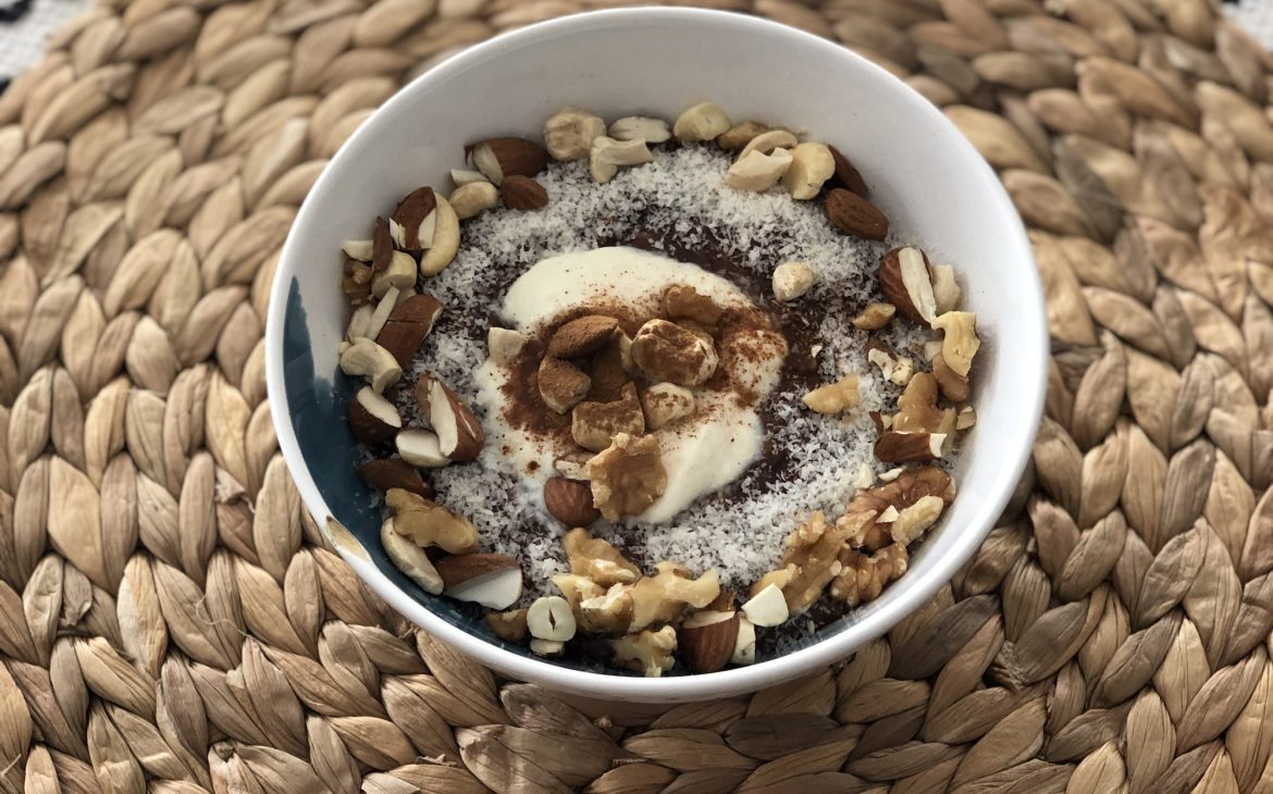 Warm and Cozy Oatmeal Vegan